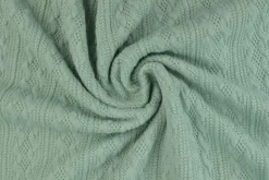 Jacquard jersey kabel – Oudgroen
