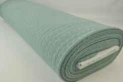 Jacquard jersey kabel – Oudgroen