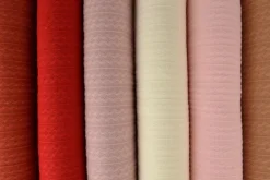 Jacquard jersey kabel – Roze