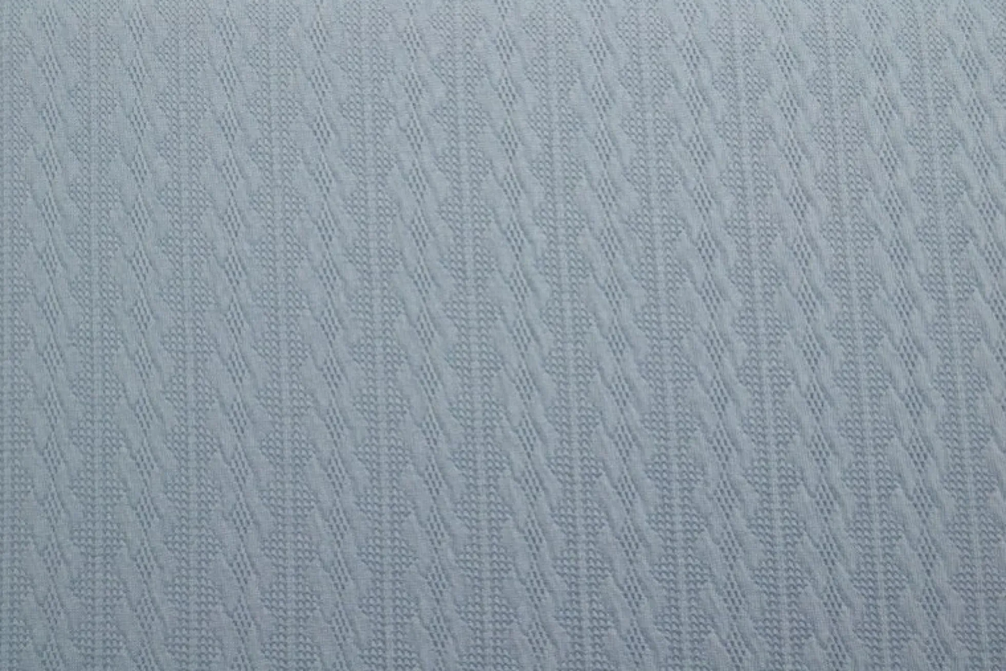 Jacquard jersey kabel – Zilvergrijs