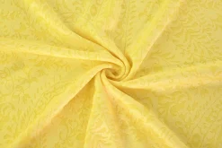 Jacquard jersey – Paisley geel