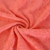 Jacquard jersey – Paisley koraalroze