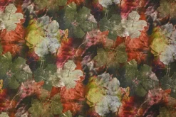Jeans / Denim – Autumn flowers met stretch