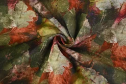 Jeans / Denim – Autumn flowers met stretch