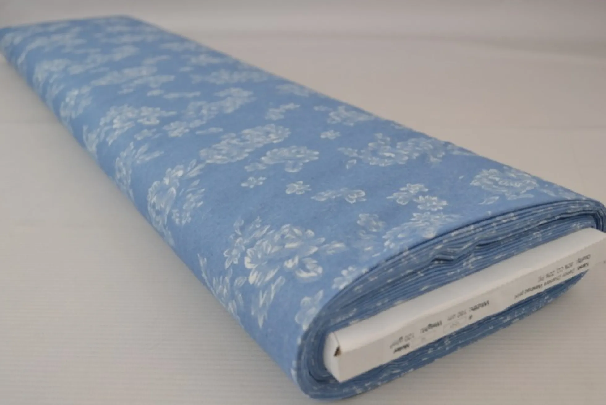 Jeans / denim gewassen – Blossom lichtblauw chambray