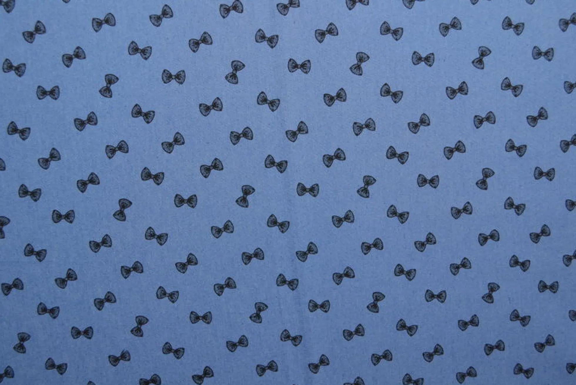 Jeans / denim gewassen – Bows blauw chambray