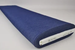 Jeans / denim gewassen – Donkerblauw chambray