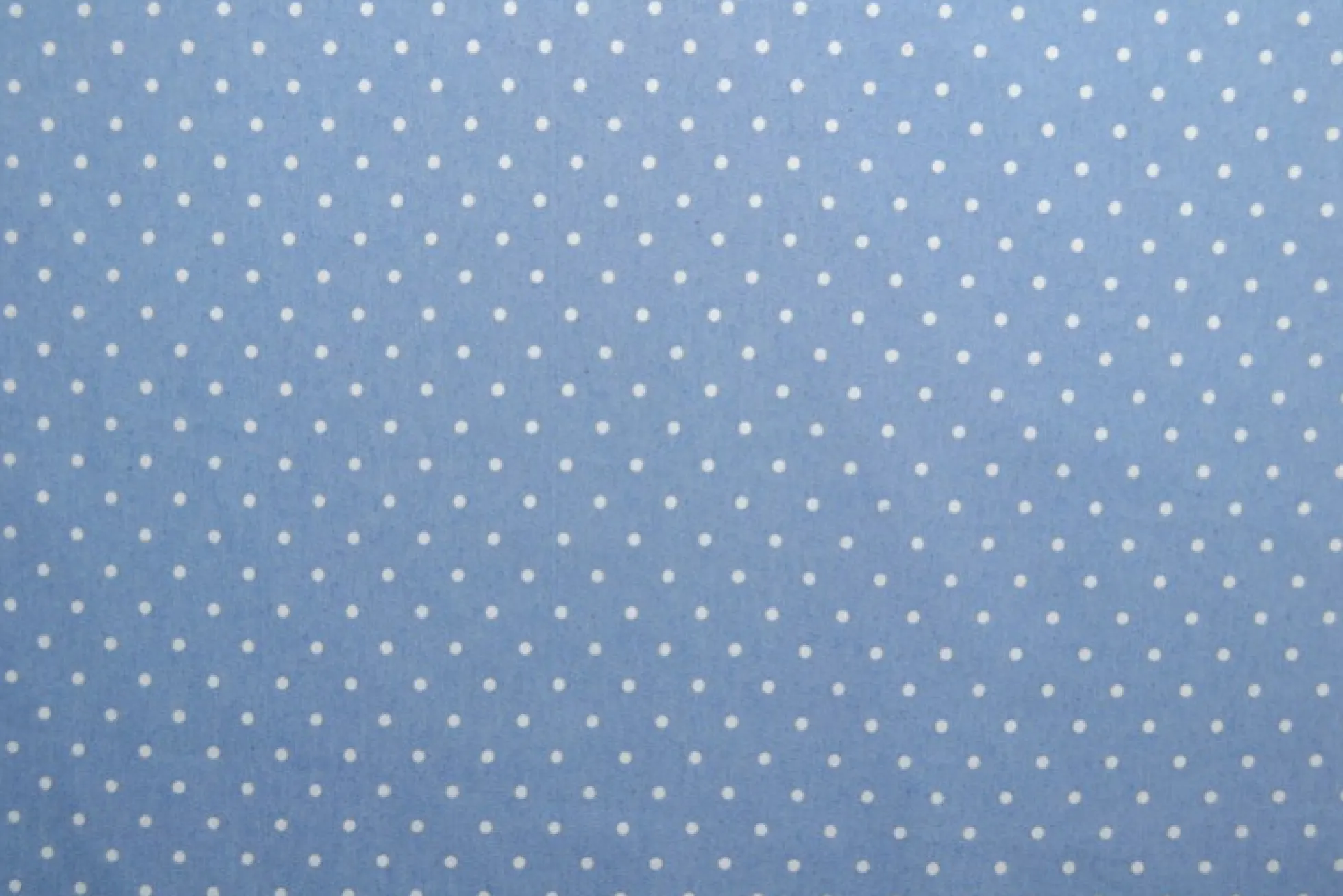 Jeans / denim gewassen – Dots lichtblauw chambray
