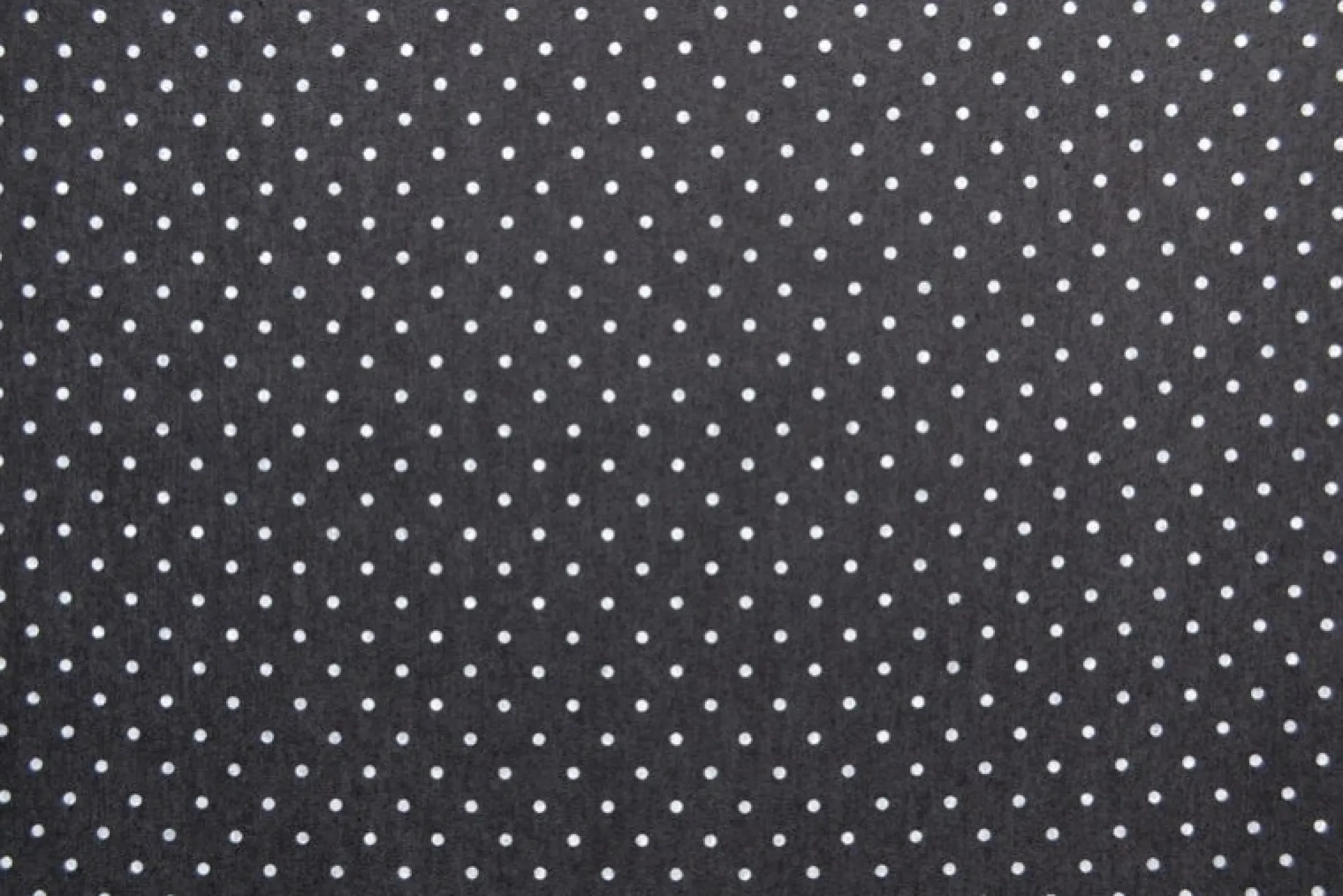Jeans / denim gewassen – Dots zwart chambray
