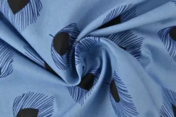 Jeans / denim gewassen – Feathers lichtblauw chambray