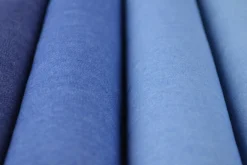 Jeans / denim gewassen – Indigo blauw chambray