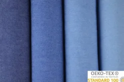 Jeans / denim gewassen – Lichtblauw chambray