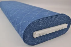 Jeans / denim jacquard – Diamond light blue