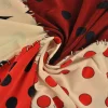 Jersey 4-way stretch – Patchwork red