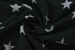 Jogging – Grey stars on black