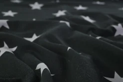 Jogging – Grey stars on black