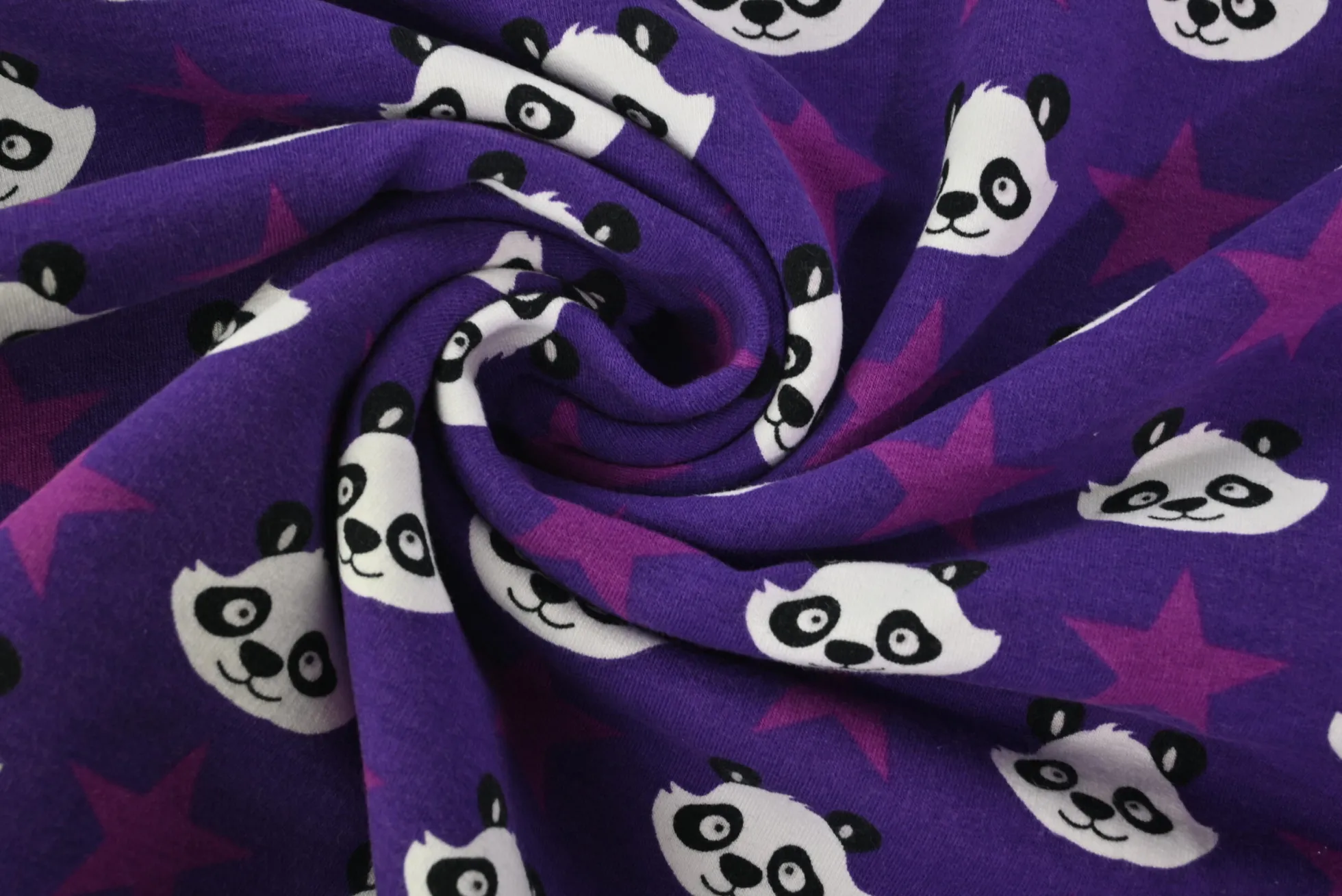 Jogging – Purple panda stars