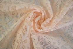 Kant – Lichtzalm paisleybloem shiny