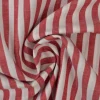 Katoen – Boerenbont – Gestreept 6,5 mm rood