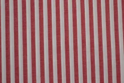 Katoen – Boerenbont – Gestreept 6,5 mm rood