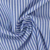 Katoen – Boerenbont – Gestreept 2,5 mm blauw