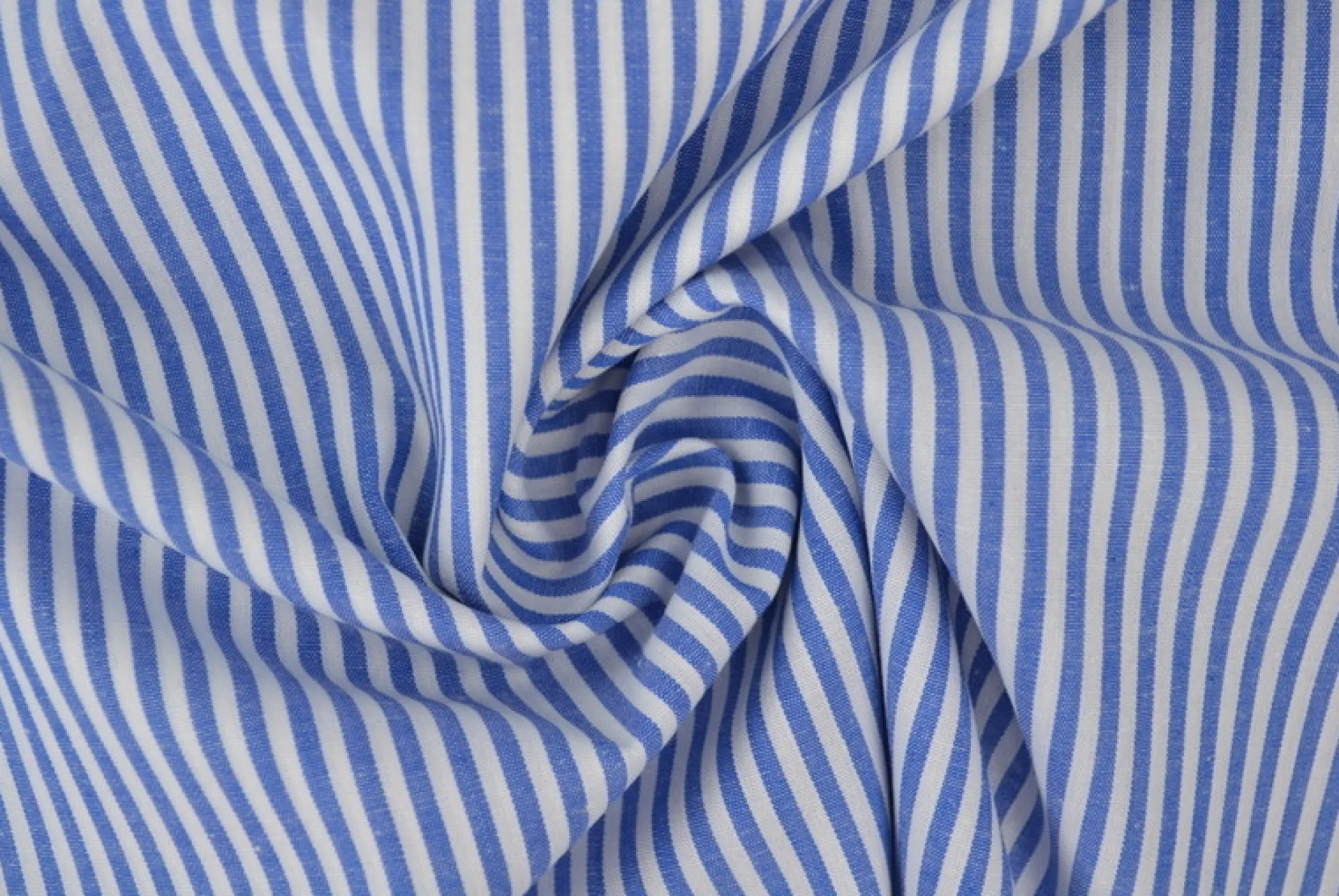 Katoen – Boerenbont – Gestreept 2,5 mm blauw