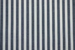 Katoen – Boerenbont – Gestreept 6,5 mm navy