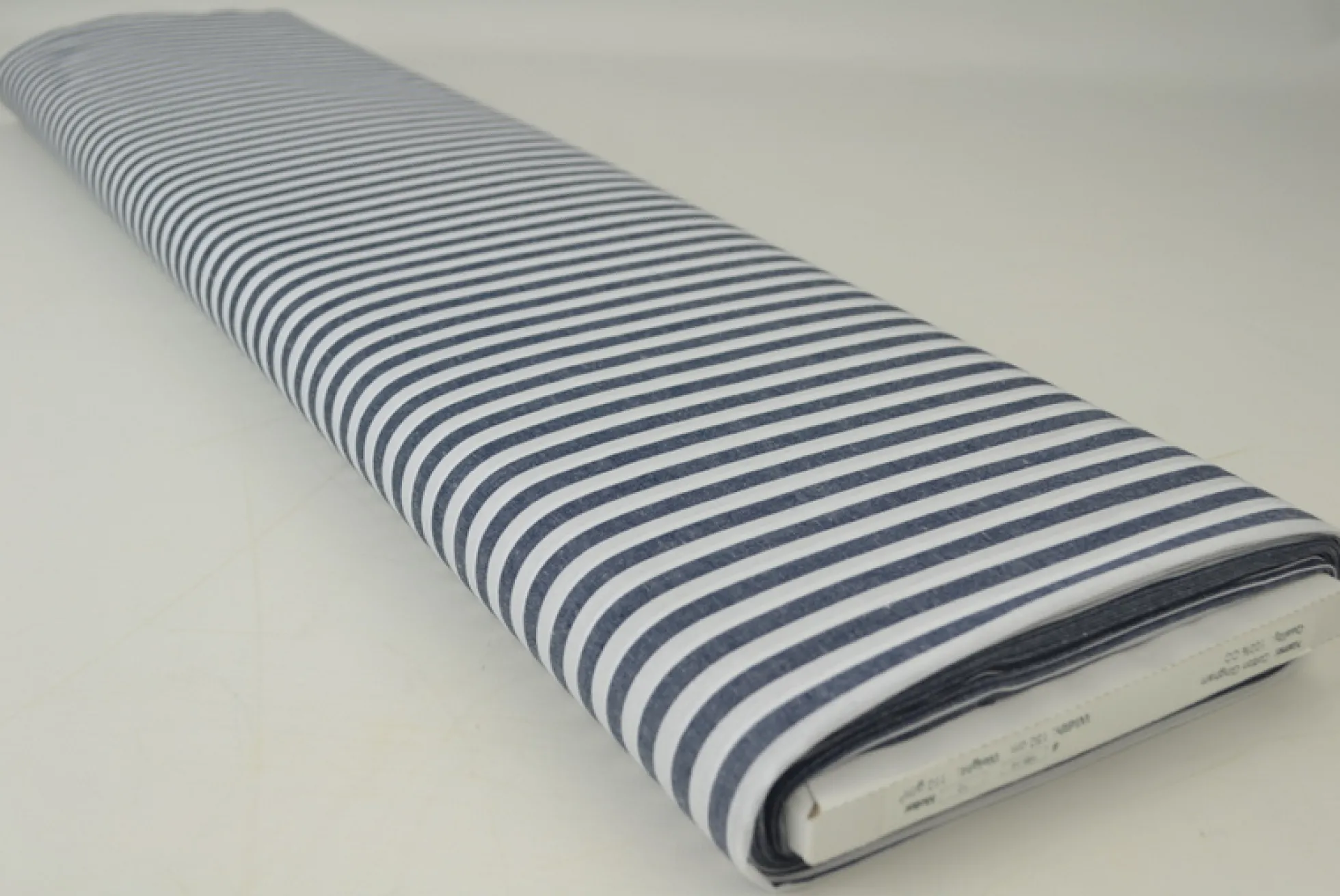 Katoen – Boerenbont – Gestreept 6,5 mm navy