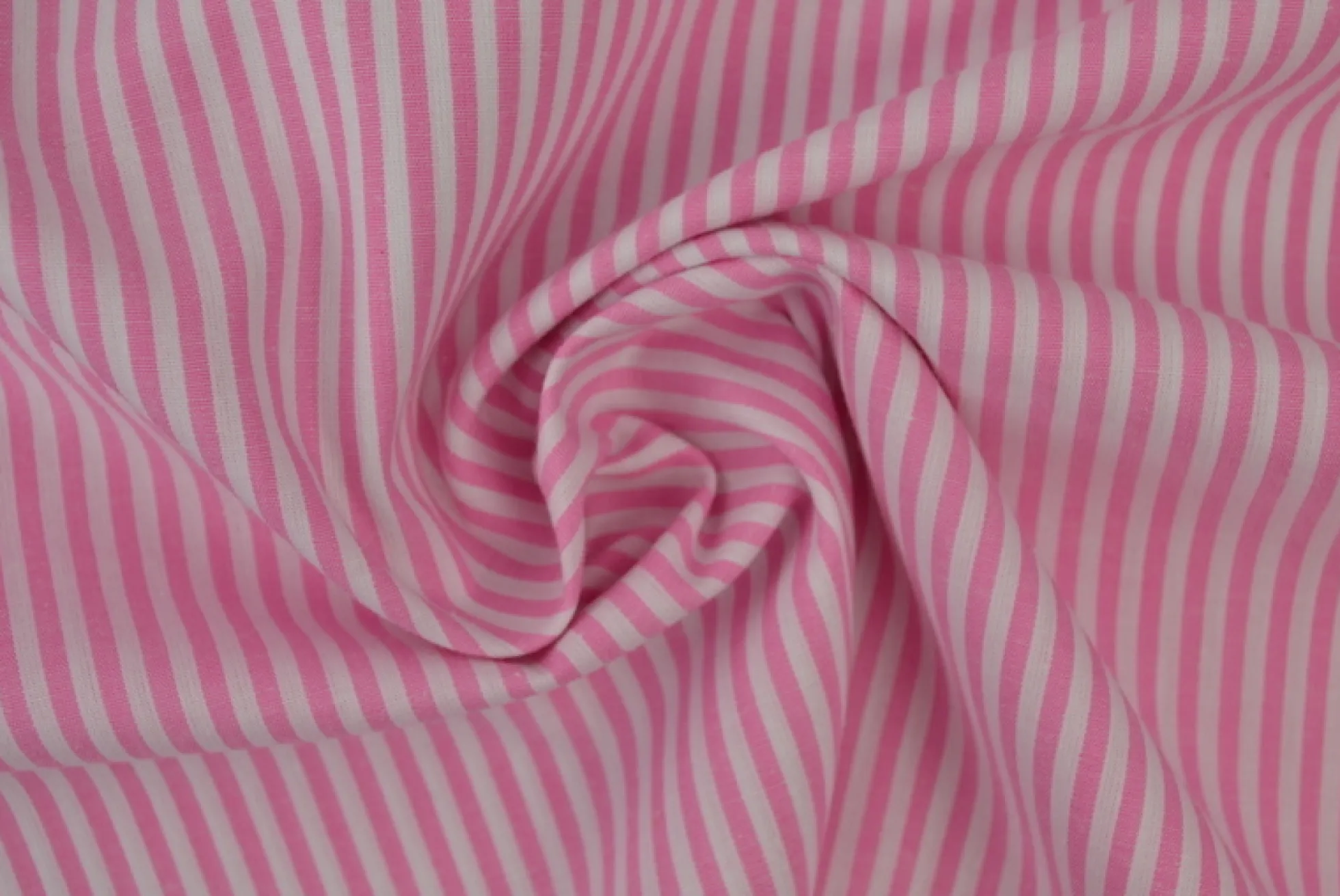 Katoen – Boerenbont – Gestreept 2,5 mm roze