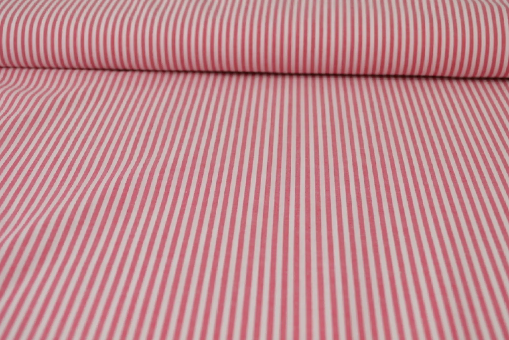 Katoen – Boerenbont – Gestreept 2,5 mm fuchsia