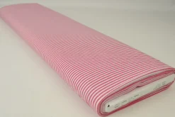 Katoen – Boerenbont – Gestreept 2,5 mm fuchsia