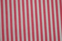 Katoen – Boerenbont – Gestreept 6,5 mm fuchsia