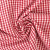 Katoen – Boerenbont – Ruitjes 2,5 mm rood