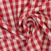 Katoen – Boerenbont – Ruitjes 6,5 mm rood