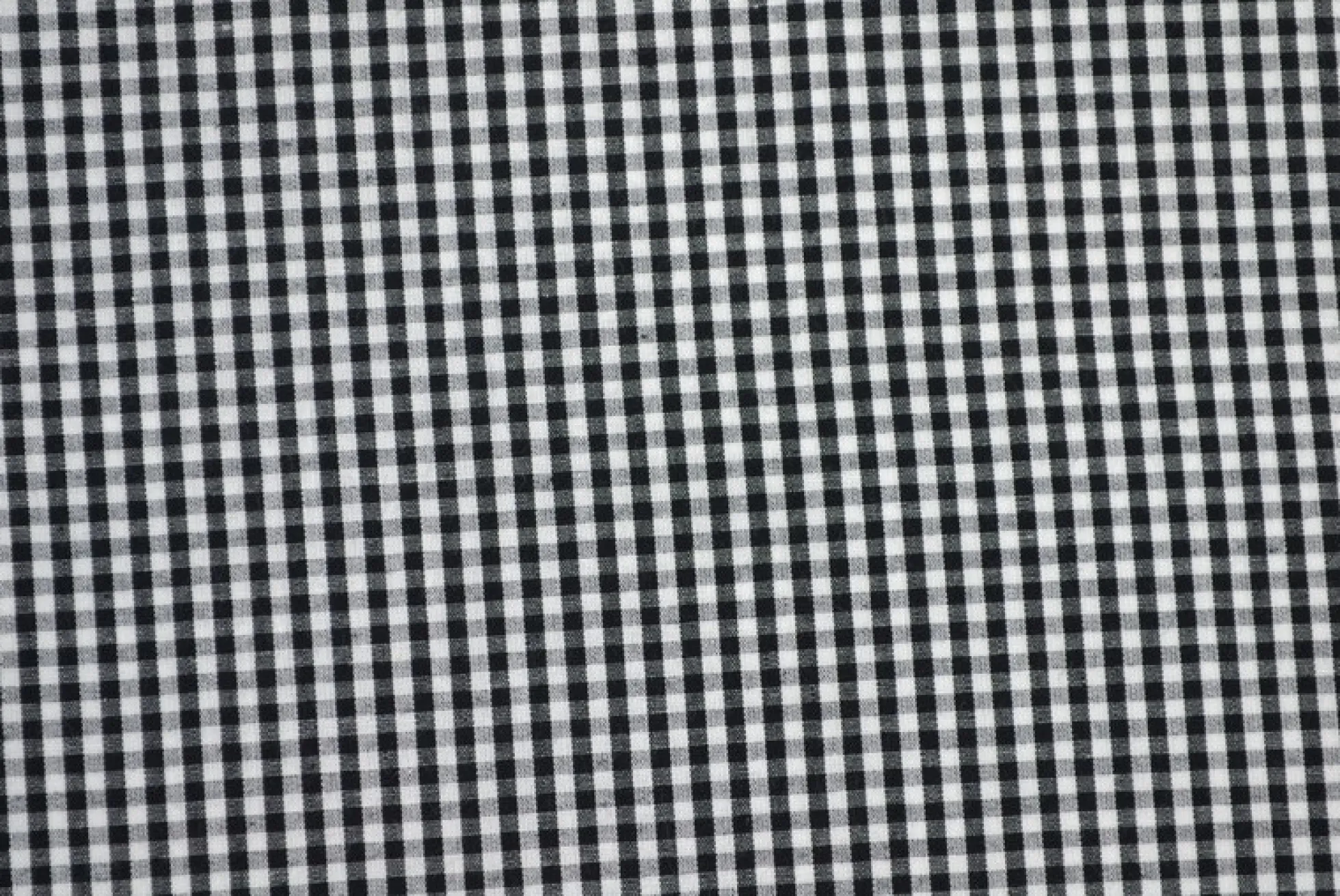 Katoen – Boerenbont – Ruitjes 2,5 mm zwart
