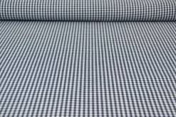 Katoen – Boerenbont – Ruitjes 2,5 mm navy