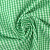 Katoen – Boerenbont – Ruitjes 2,5 mm groen