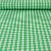 Katoen – Boerenbont – Ruitjes 6,5 mm groen