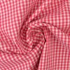Katoen  – Boerenbont – Ruitjes 2,5 mm fuchsia