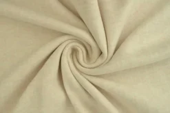 Katoen flanel gebreid – Creme krijtstreep