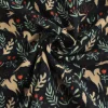 Katoen flanel / molton – Unicorn on navy