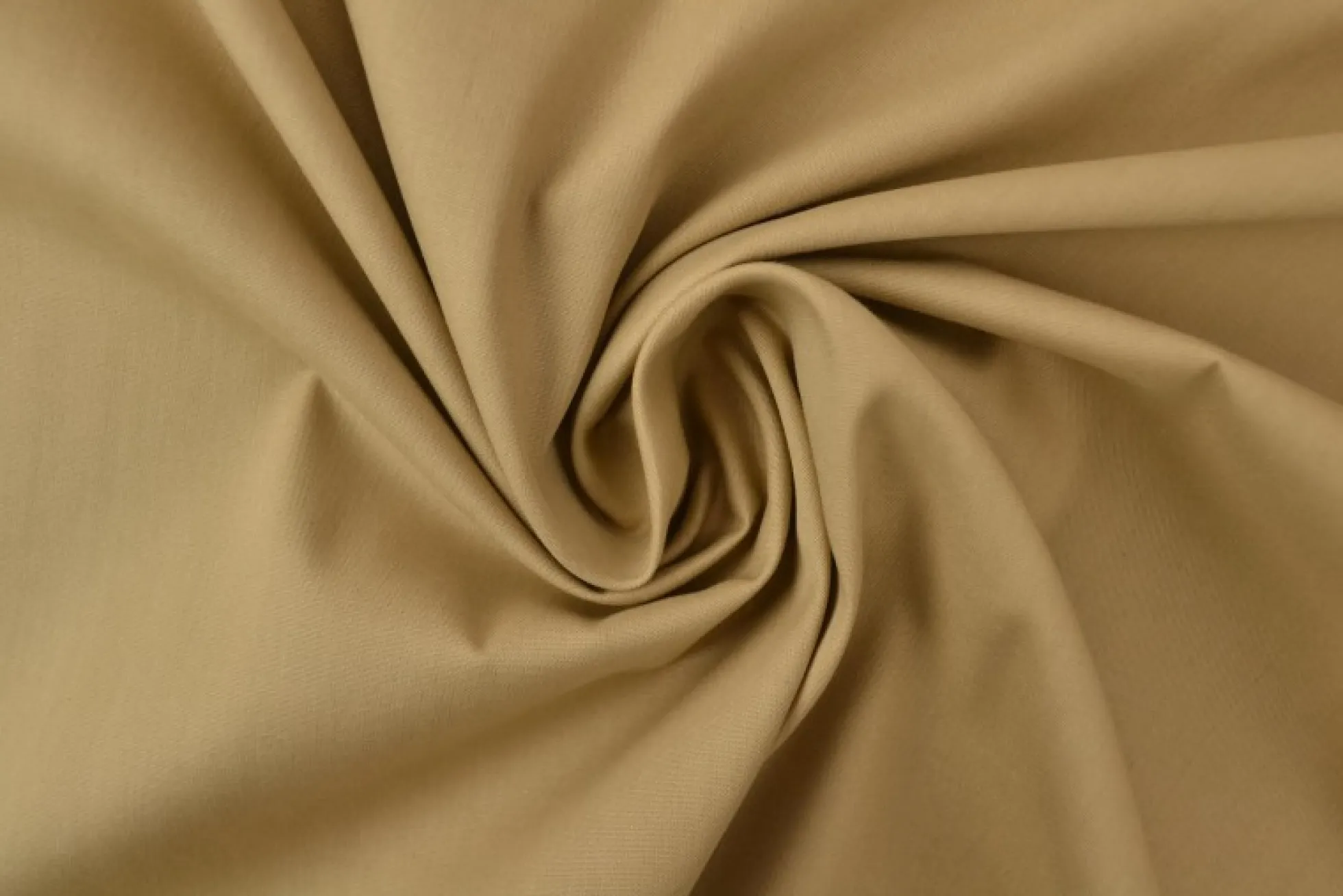 Katoen Poplin: Beige