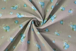 Katoen poplin – Bluebell Sprigs