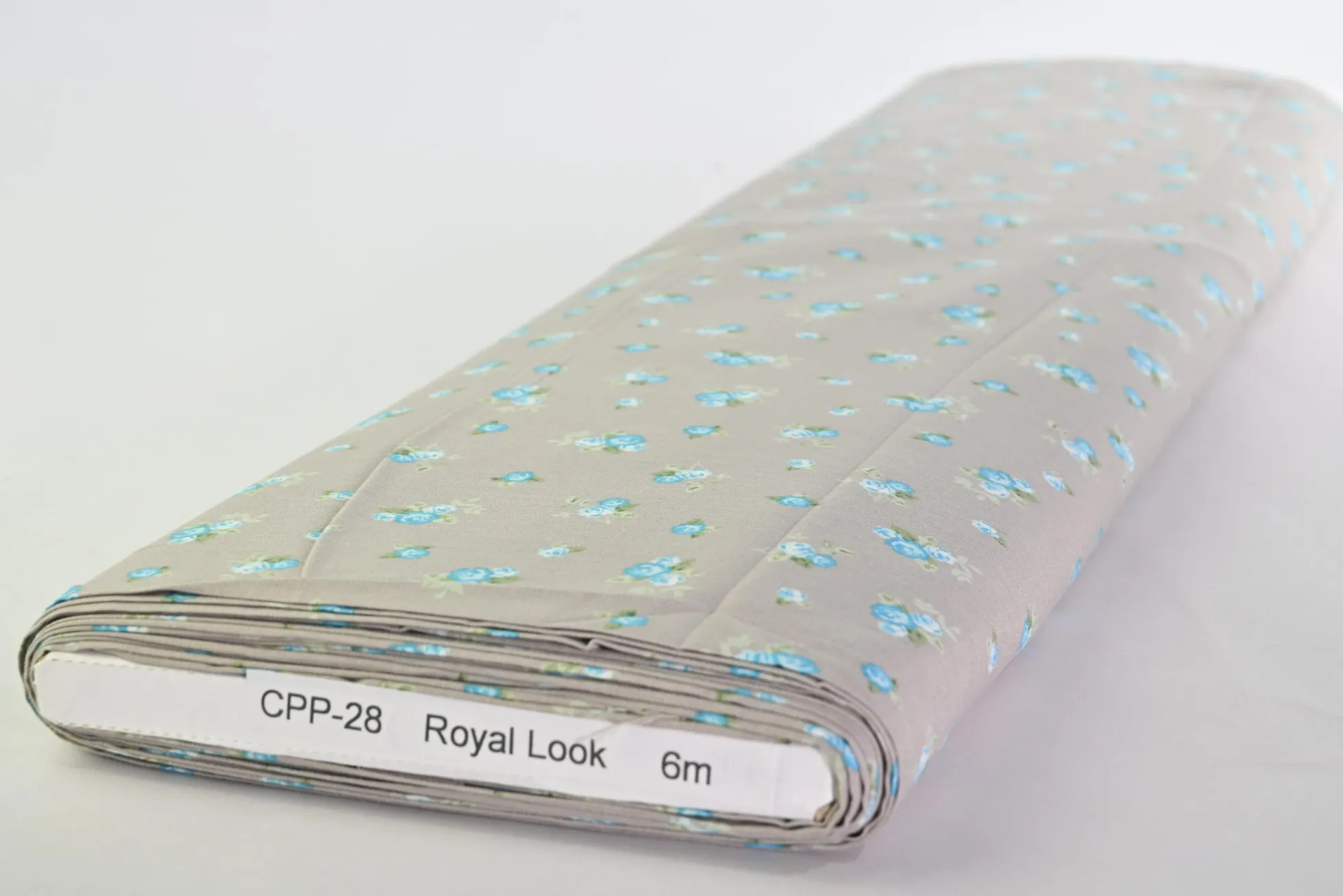 Katoen poplin – Bluebell Sprigs