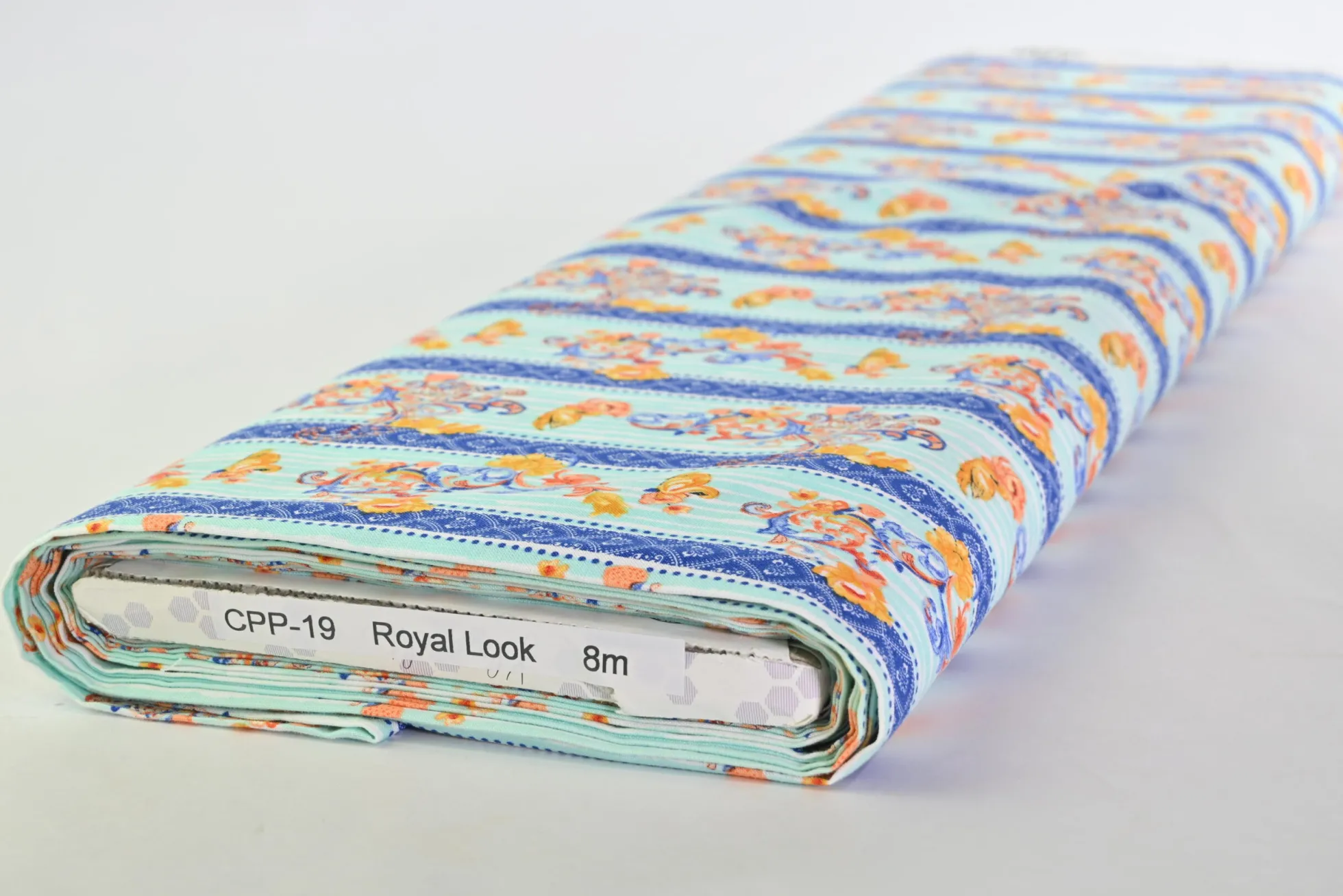 Katoen poplin – Coastal Baroque