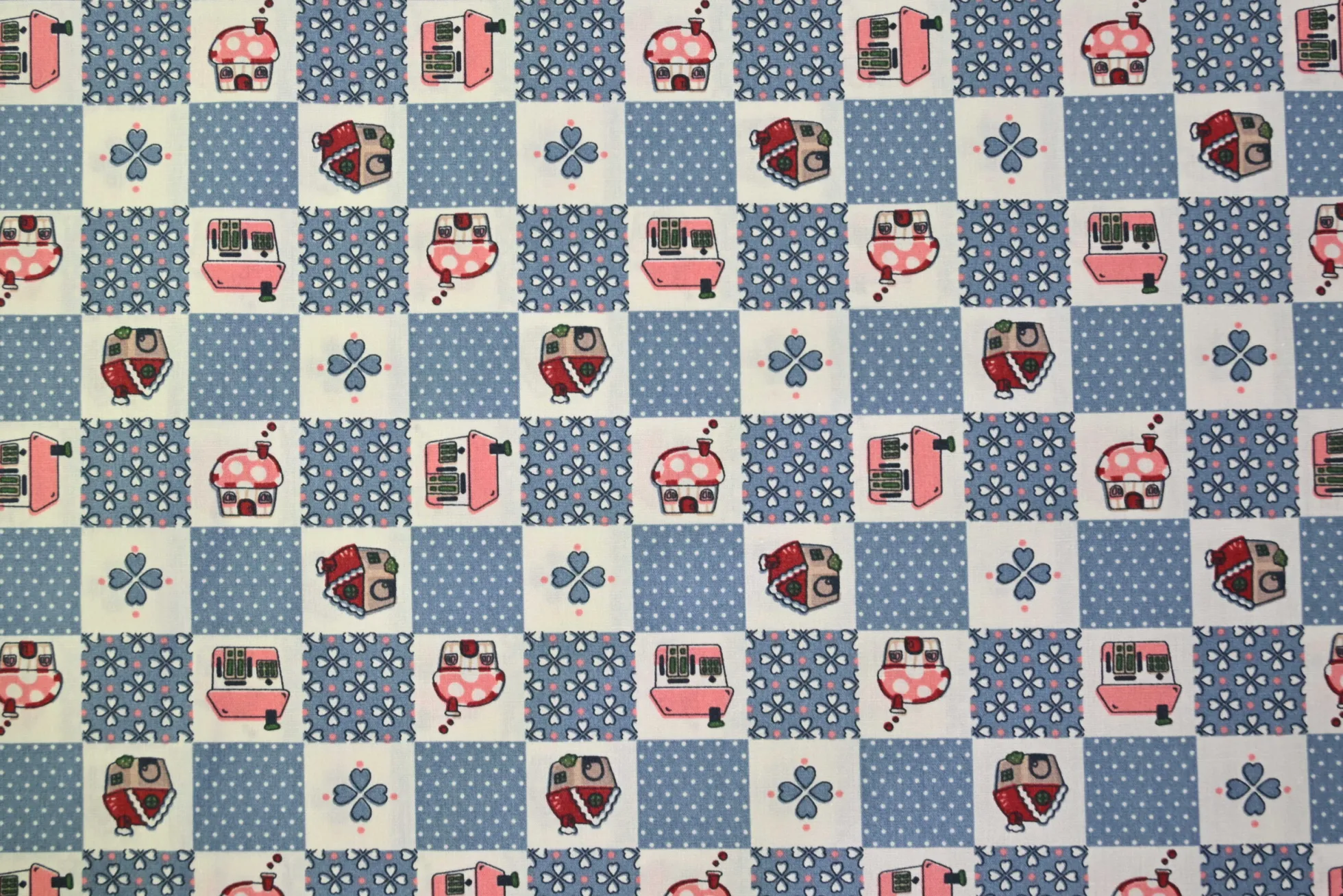 Katoen poplin – Country Kitchen Quilt
