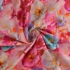Katoen poplin digitaal – Spring petals pink, lavender & offwhite