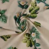 Katoen poplin digitaal – Spring bloom champagne
