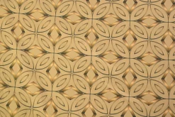Katoen poplin – Golden Orbit