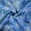 Katoen poplin – Indigo Blossom Batik